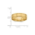 thumbnail image 3 of Solid 14k Yellow Gold Comfort Fit Unique Wedding Band Ring Size 11.5, 3 of 4