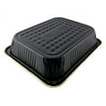 thumbnail image 4 of Handi-Foil 1/2 Half-Size Deep Premium Black & Gold Aluminum Steam Table Pan (pack of 100), 4 of 6