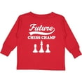 thumbnail image 3 of Inktastic Future Chess Champ Game Champion Boys or Girls Long Sleeve Toddler T-Shirt, 3 of 5