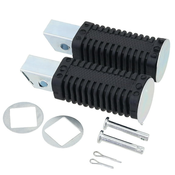 Motorcycle Parts Front Footpeg Foot Pegs Pedals Footrest Rubber Pedal For 47cc 49cc Mini Motocross Dirt Pit Bike