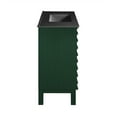 thumbnail image 5 of Cascade 36" Freestanding Bathroom Vanity in Green Oak with Black Sink Top, 5 of 7