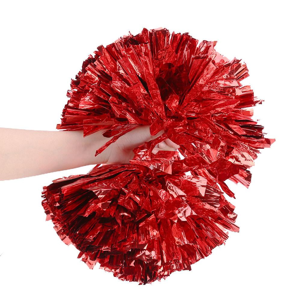 OTVIAP 6 Colors Cheerleader Pom Poms Squad Cheer Sports Party Dance