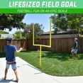 thumbnail image 6 of GoSports PRO Kick Challenge Field Goal Post Set with 2 Footballs and Kicking Tee - Life Sized Backyard Field Goal for Kids & Adults, 6 of 6