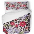 thumbnail image 1 of Juego de Ropa de Cama de 3 Piezas ABPHQTO Ramo Colorido Floral Acuarela Verde Blanco Tamaño Twin, 1 of 1