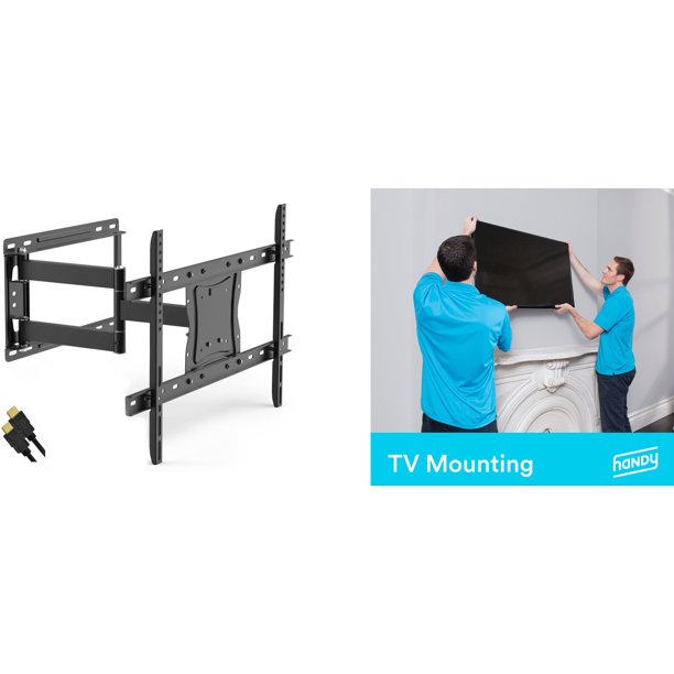 Onn FullMotion Universal Wall Mount Kit for 19" to 84" with Expert