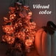 thumbnail image 5 of Luces de cortina YOLIGHT Wishing Ball, 200 LED, naranja, Halloween, 5 of 8