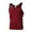 Red, variant on Men Vest Knitted Vertical Stripe Fitness Sports Slim Racer Color Block Vest - Regular Fit, Soft Fabric, Casual/Beach/Sports Occasion