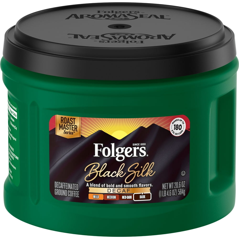 Folgers Black Silk Decaf Coffee