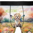 thumbnail image 4 of Welcome Spring Fairy Shih Tzu in Flower Meadow All Over Print Boxer Briefs Underwear for Men Dad Lion Dog Lover Gifts - 13002, 4 of 6