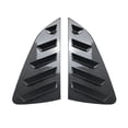 thumbnail image 1 of Car Rear Window Shutter Cover Trim Window Louver Side Auto Vent Shutter Panel Gloss Black For Volkswagen VW Polo MK6 2018+, 1 of 5