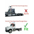 thumbnail image 3 of Front Door Window Door Glass Compatible with Freightliner Argosy 1999-2009 / CL 112 2003-2009 With Vent Models, 3 of 6