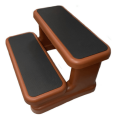 thumbnail image 2 of Spa Hot Tub Steps Soft Touch Anti Slip Surface by Olympic (Mocha), 2 of 3