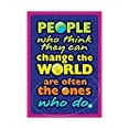 thumbnail image 2 of T-A67035 - People who think they canâ€¦ ARGUSÂ® Poster by Trend Enterprises Inc., 2 of 2