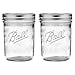 thumbnail image 2 of Ball Clear Glass Dishwasher Safe Jellies Sauce Food Storage Jar (2 Count), 2 of 5