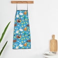 thumbnail image 5 of Fuzoiu Rooster And Chickens Print Waterproof Apron, Kitchen Apron for Women Men Chef, Apron for Christmas Dinner Party Cooking Baking Crafting House Cleaning Kitchen, 5 of 7