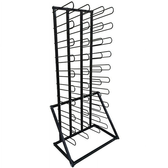 Signworld Vinyl Roll Floor Storage Rack Holds 40 Rolls - Great for Sign Shops and Print Shops (Sign, Display, Manufacturing, Production)