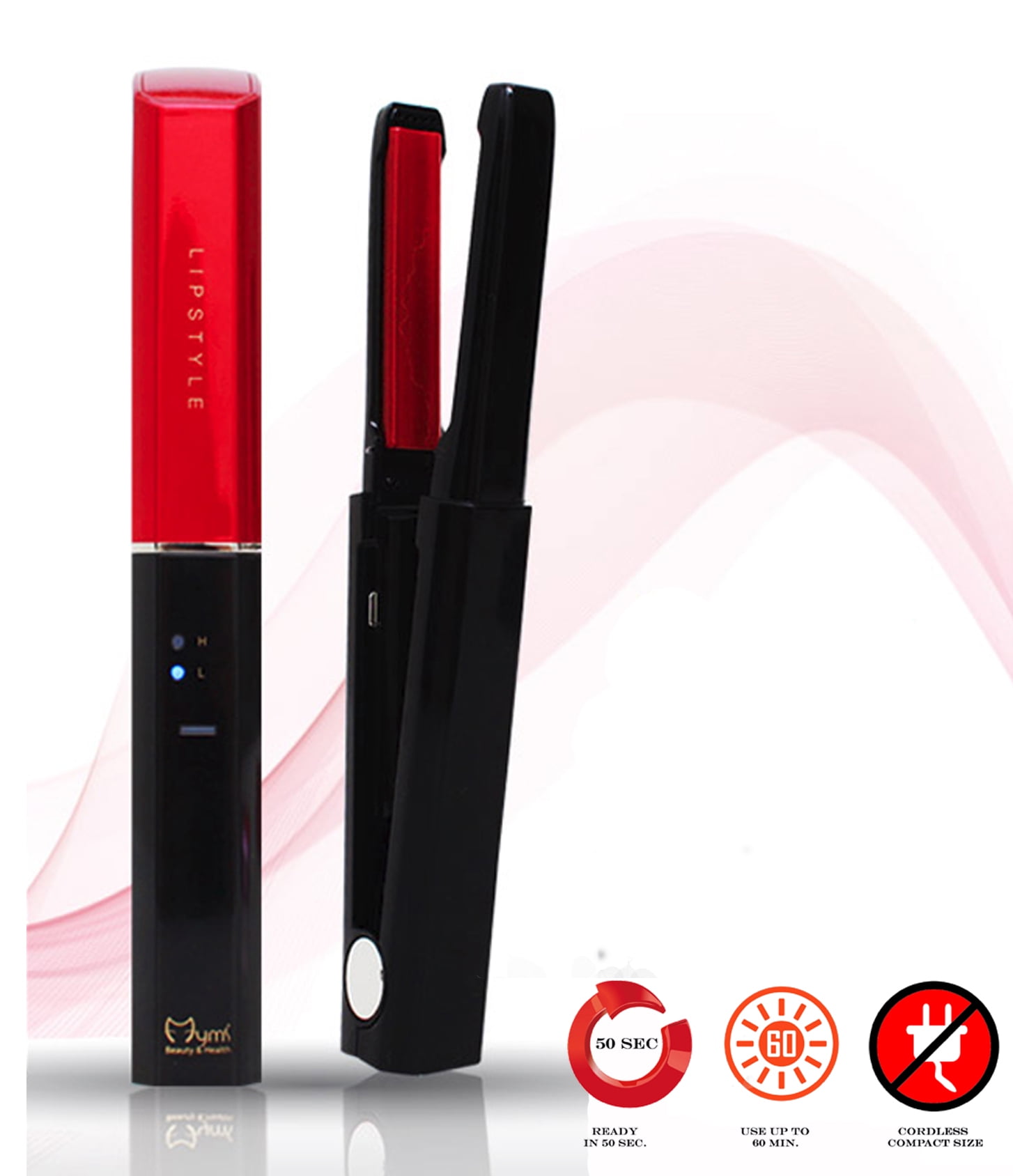 cordless flat iron walmart
