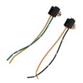 thumbnail image 4 of 2Pcs Headlight Lamp Bulb Socket Wiring Harness Connector Plug Adapter Line for H1 Bulb Edition B, 4 of 5