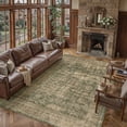thumbnail image 2 of BERTHMEER 5'x7' Area Rugs for Living Room Vintage Brown Rugs for Bedroom Kitchen Non Slip Washable Carpets Oriental Distressed Home Office Dorm Dining Room Traditional Distressed Throw Rugs, 2 of 8