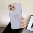 thumbnail image 1 of TECH CIRCLE Fashion Rugged Case for  iPhone XS Max,Hard PC and Plating Len Protection With Shockproof Rugged Case Cover for iPhone XS Max 6.5 inch,Purple, 1 of 6