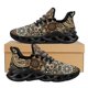 thumbnail image 1 of Zapatillas de deporte tribales de moda, zapatos casuales con plataforma y cordones, zapatos de punto de malla con estampado tradicional étnico americano para mujer, 1 of 6
