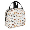 thumbnail image 2 of Disketp Horses for Insulated Lunch Bag for Women and Men, Perfect for Work, Hiking, Picnic, 2 of 8