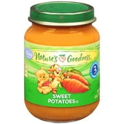 Nature's Goodness: Sweet Potatoes Baby Food, 6 oz