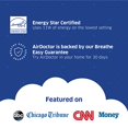 thumbnail image 4 of AIRDOCTOR AD2000 4-in-1 Air Purifier for Small &amp; Medium Rooms with UltraHEPA, Carbon &amp; VOC Filters Air Quality Sensor Automatically Adjusts Filtration Removes Particles 100x Smalle, 4 of 9