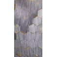 thumbnail image 2 of Kimberly, Allen 11x18 White Modern Wood Framed Museum Art Print Titled - Squared Shape B, 2 of 4