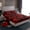 Red Black Bear, variant on jejeloiu Damask Floral Pattern Full Size Sheets,Red Victorian Print Bed Sheets,Cartoon Castle Sheet Sets For Men Women,Luxury Bedroom Decor,4-Piece