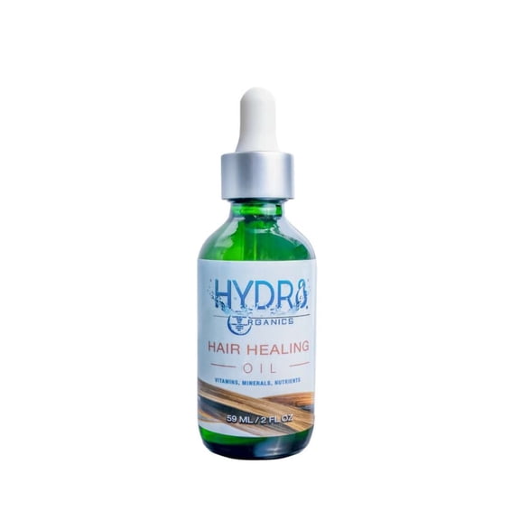 Hydr8 Organics Healing Hair Oil, 4 fl oz - Dry Scalp Dandruff Relief including 8 Vitamins & Minerals