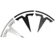 thumbnail image 4 of Compatible with Tesla Model 3 Y front and rear trunk logo metal replacement stickers, replacement car emblem decal sticker accessories, 4 of 5