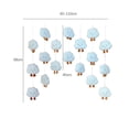 thumbnail image 3 of Decoraciones Colgantes BLESIY Cortina Colgantes Nubes Azul, 3 of 8