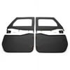 18-C WRANGLER JL; FRONT DOORS; W/FACTORY DOOR SURROUNDS & DOOR STRIKERS FULL 2-PIECE FABRIC DOORS Fits select: 2018-2019,2021 JEEP WRANGLER UNLIMITED