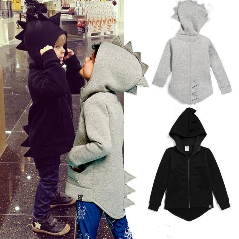 Details about Kids Baby Boys Dinosaur Hoodie Sweatshirt Coat Jacket Top Zip Up Party Outwear Details about Kids Baby Boys Dinosaur Hoodie Sweatshirt Coat Jacket Top Zip Up Party Outwear
