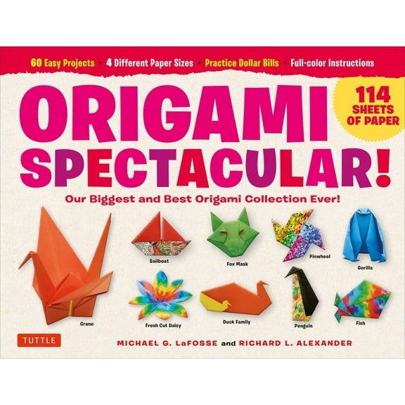 Michael G Lafosse, Richard L Alexander: Origami Spectacular Kit, (Paperback)