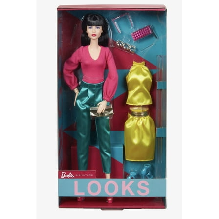 2023 Mattel HJX28 Barbie Signature Barbie Looks Doll With Mix-and-Match Fashions Model #19