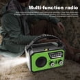 thumbnail image 3 of Radio Meteorológico Portátil 16000 MAh AM/FM/WB NOAA Compatible Con Dientes 5.3 Altavoz Azul, 3 of 9