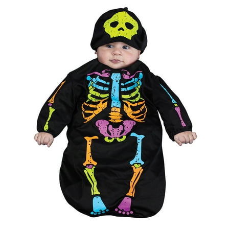 Skelebaby Bunting Baby Halloween Costume