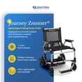 thumbnail image 3 of Journey Zoomer Electric Power Chair, Lightweight Foldable Powered Wheelchair TSA-Compliant, 3 of 7