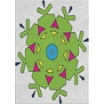 thumbnail image 1 of Ahgly Company Machine Washable Indoor Rectangle Transitional Camouflage Green Area Rugs, 2' x 3', 1 of 7