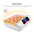 thumbnail image 3 of Graflsoa 41-Egg Smart Incubator with Auto Egg Turning, Built-in Fan, LCD Display, and Temperature/Humidity Control for Poultry and Bird Eggs, 3 of 6