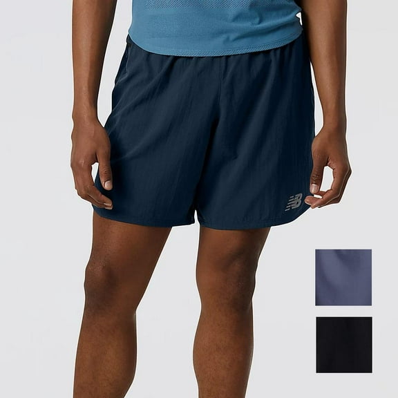 New Balance Men`s Impact Run 7 Inch Short ( XX-Large Bk Black )