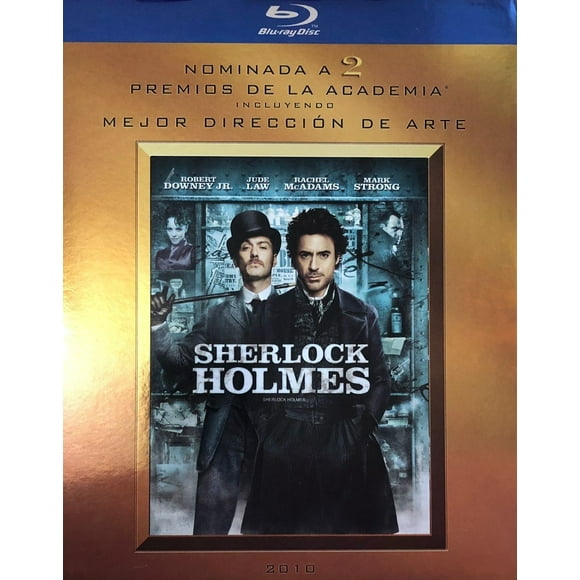Sherlock Holmes Robert Downey Jr Pelicula Blu-ray + Dvd Warner Bros Blu-ray