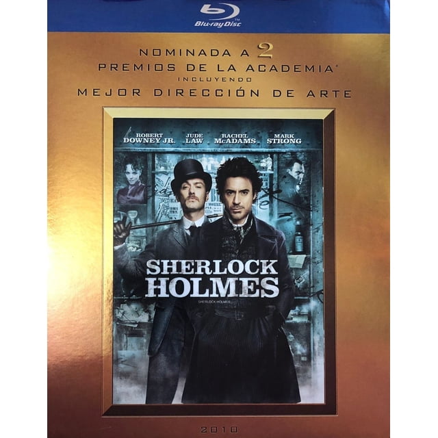 Sherlock Holmes Robert Downey Jr Pelicula Blu-ray + Dvd Warner Bros Blu-ray