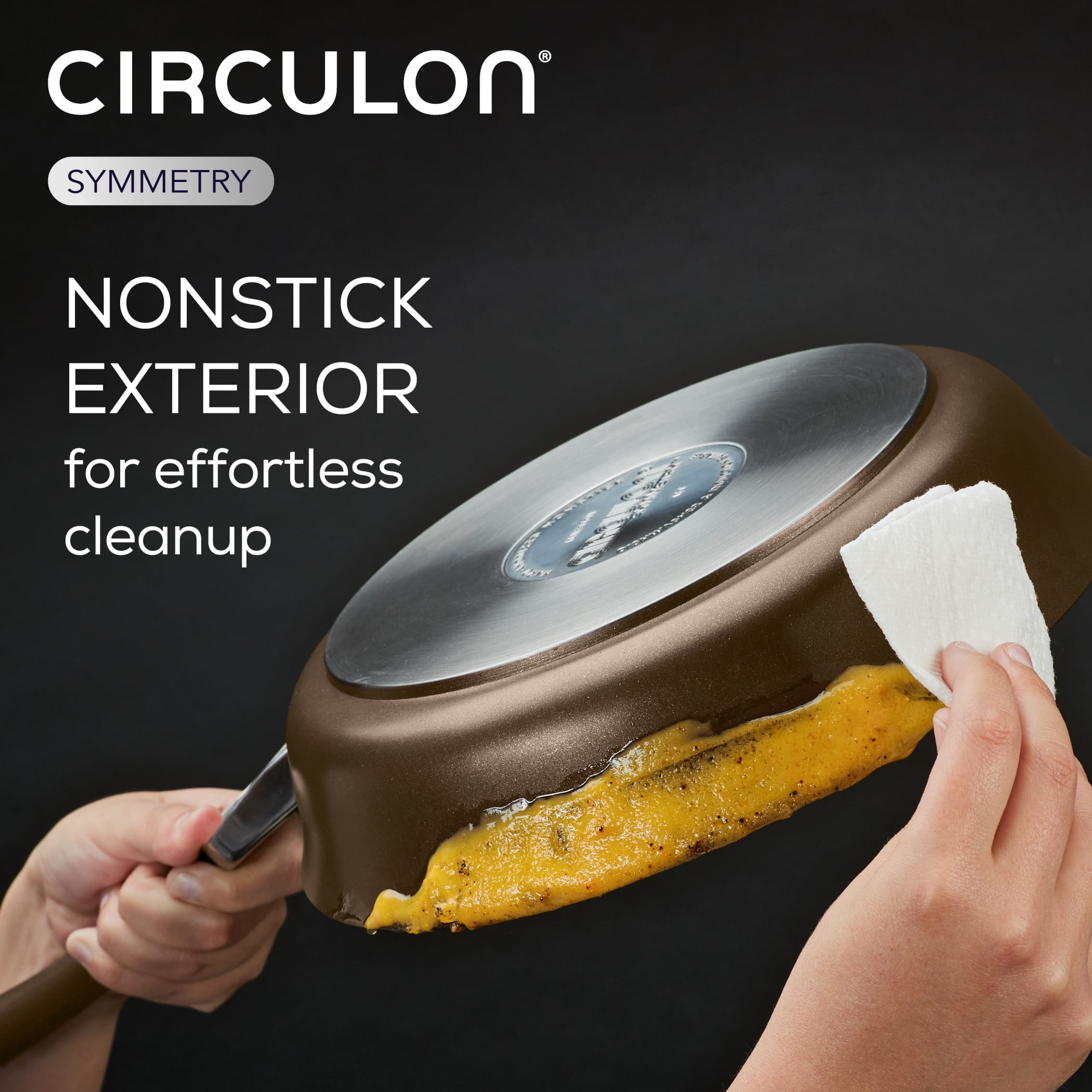 Circulon 7-Qt Cov Dutch Oven Aluminum Dishwasher Safe Non-Stick