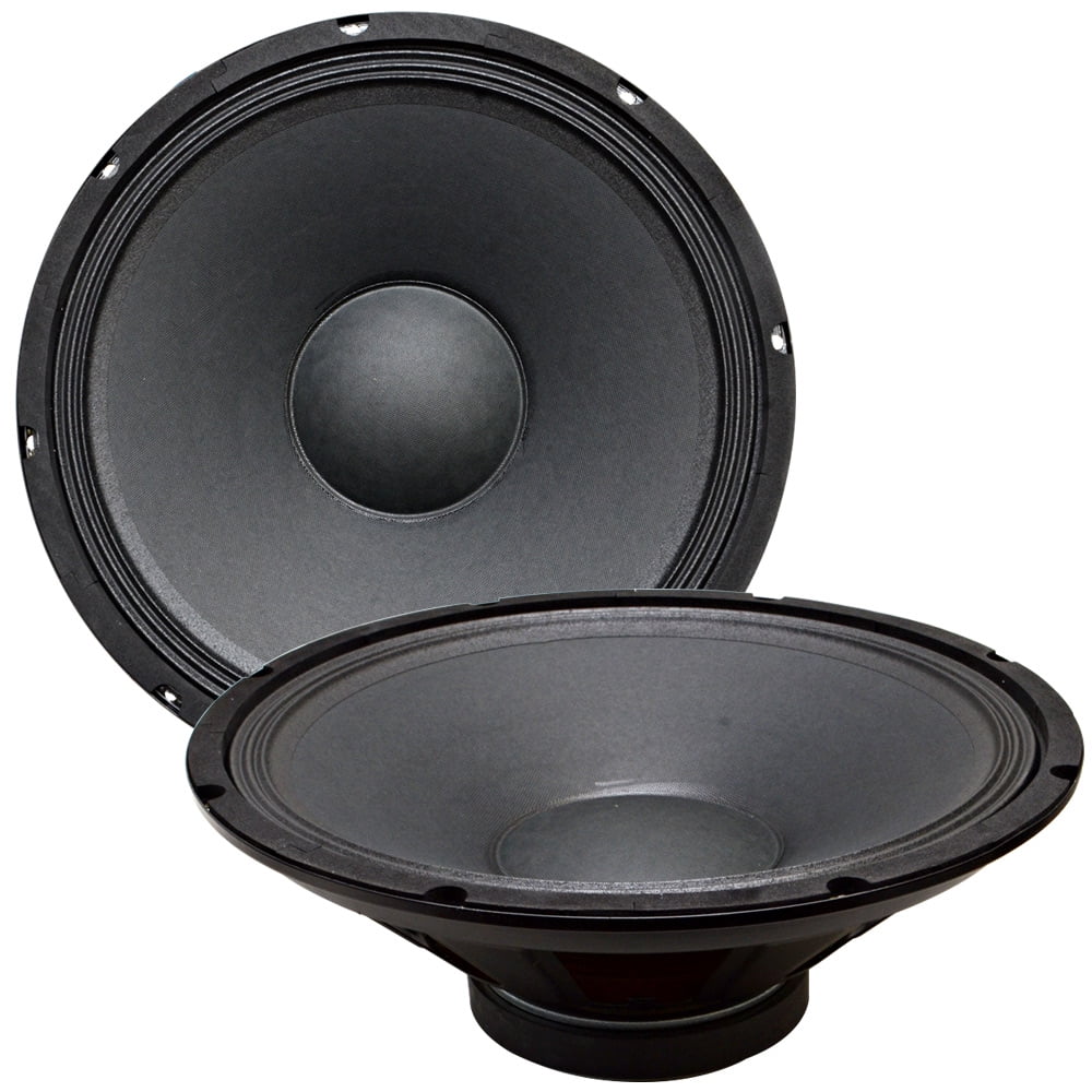 Seismic Audio Pair of 15" Raw WOOFERS Speakers Drivers PA DJ