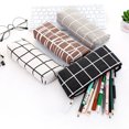 thumbnail image 3 of Stripe Pattern Stationery Canvas Pencil Case School Pencil Bag Pencilcase, 3 of 8