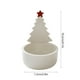 thumbnail image 3 of Adorno para candelabro del árbol de Navidad | Regalo de vela de aromaterapia cerámica | Verde, rojo, dorado, amarillo | 10,2x7,2cm | Decoración de corona de agujas de pino | Decoración de casas, 3 of 6