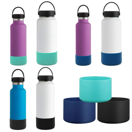 TSV Silicone Sleeve Boot | Protective Boot and Cover Compatible with Hydro Flask | Accessories for Water Bottles | Multi Sizes and (Best Color Hydro Flask)